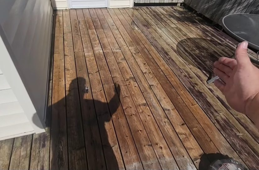 Wood Deck Wash and Restore